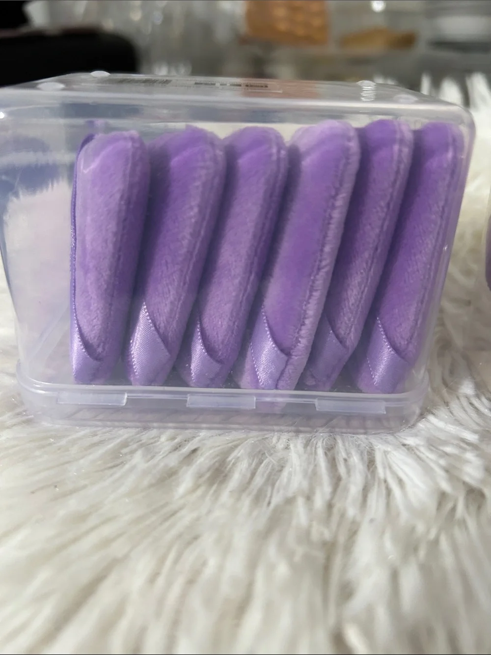 Simply Belle Pink & Purple Makeup Sponge and Silicone Sponge Set